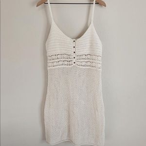 Crochet beach dress